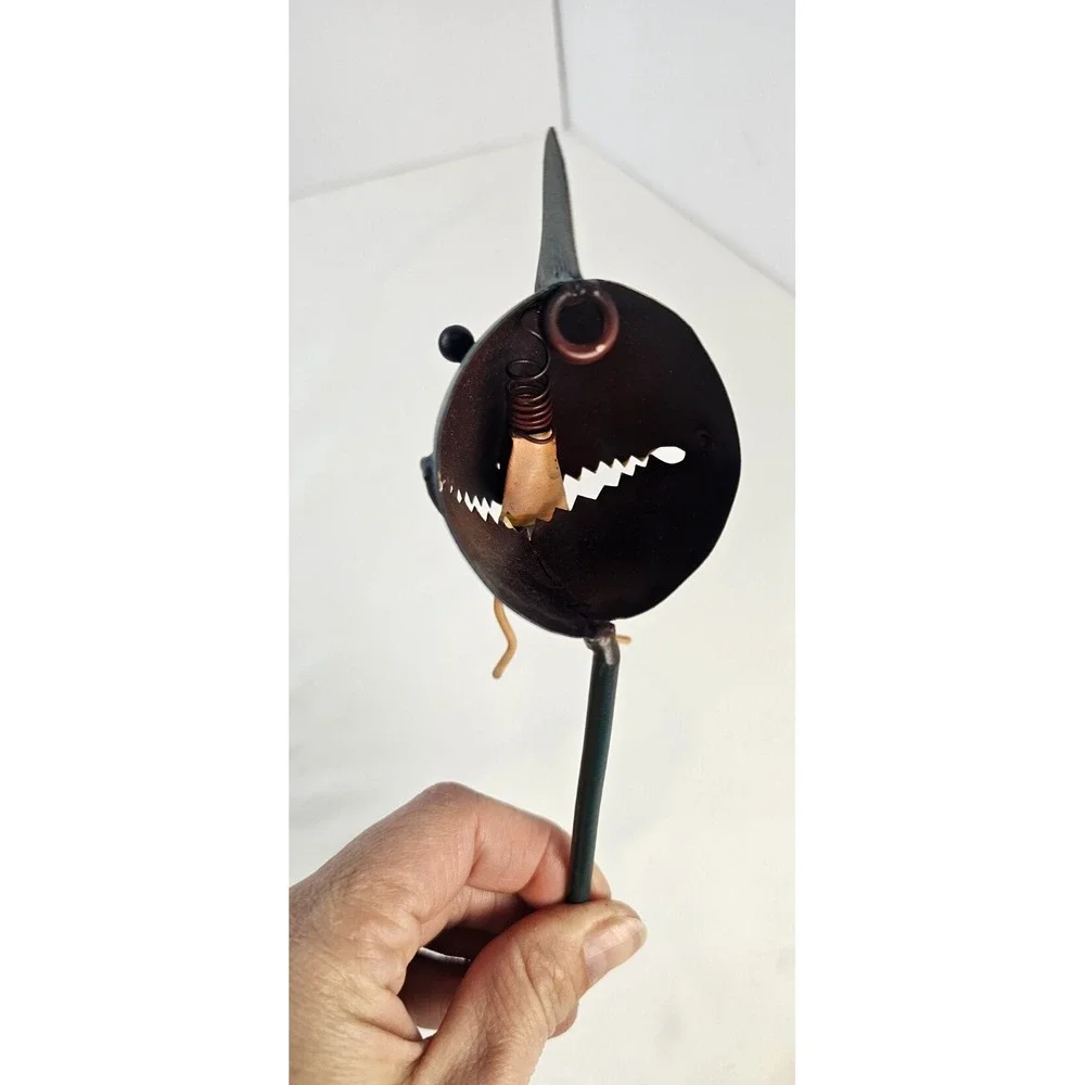 Whimsical Shark Wall Hook Metal Coat Hat Towel Hook Nautical Beach Decor 10